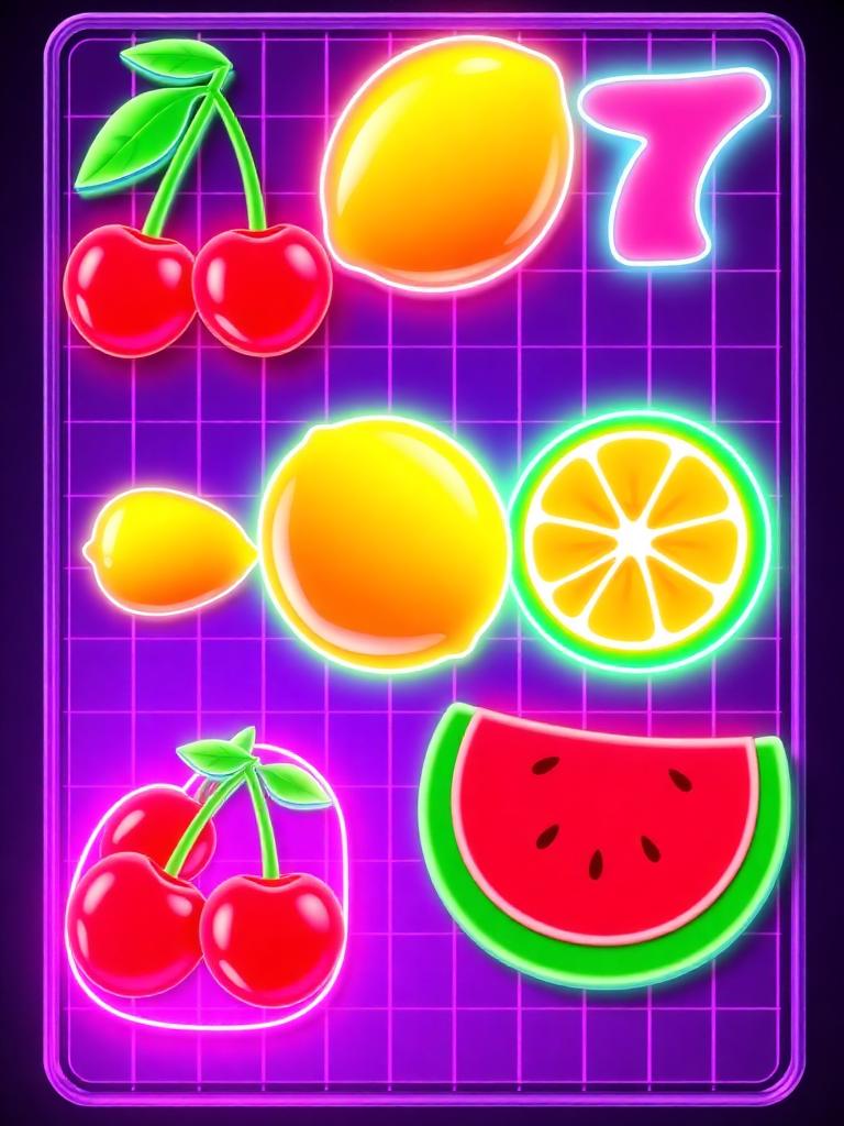 Neon Fruits 7 kolikkopeli